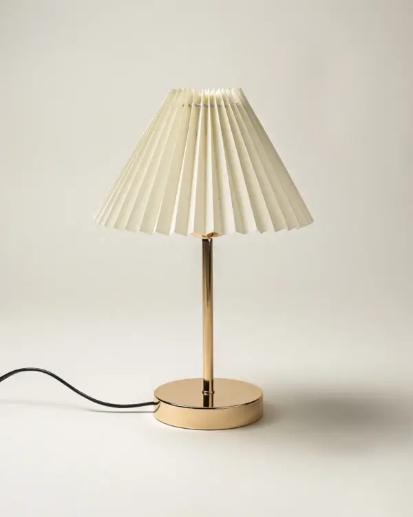 Trem Metal Pileli Abajur