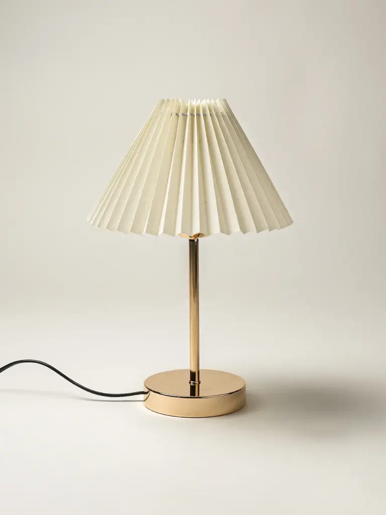 Trem Metal Pileli Abajur