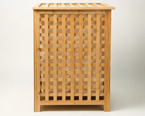 Velani Bambu Çamaşır Sepeti (45 x 62 cm)