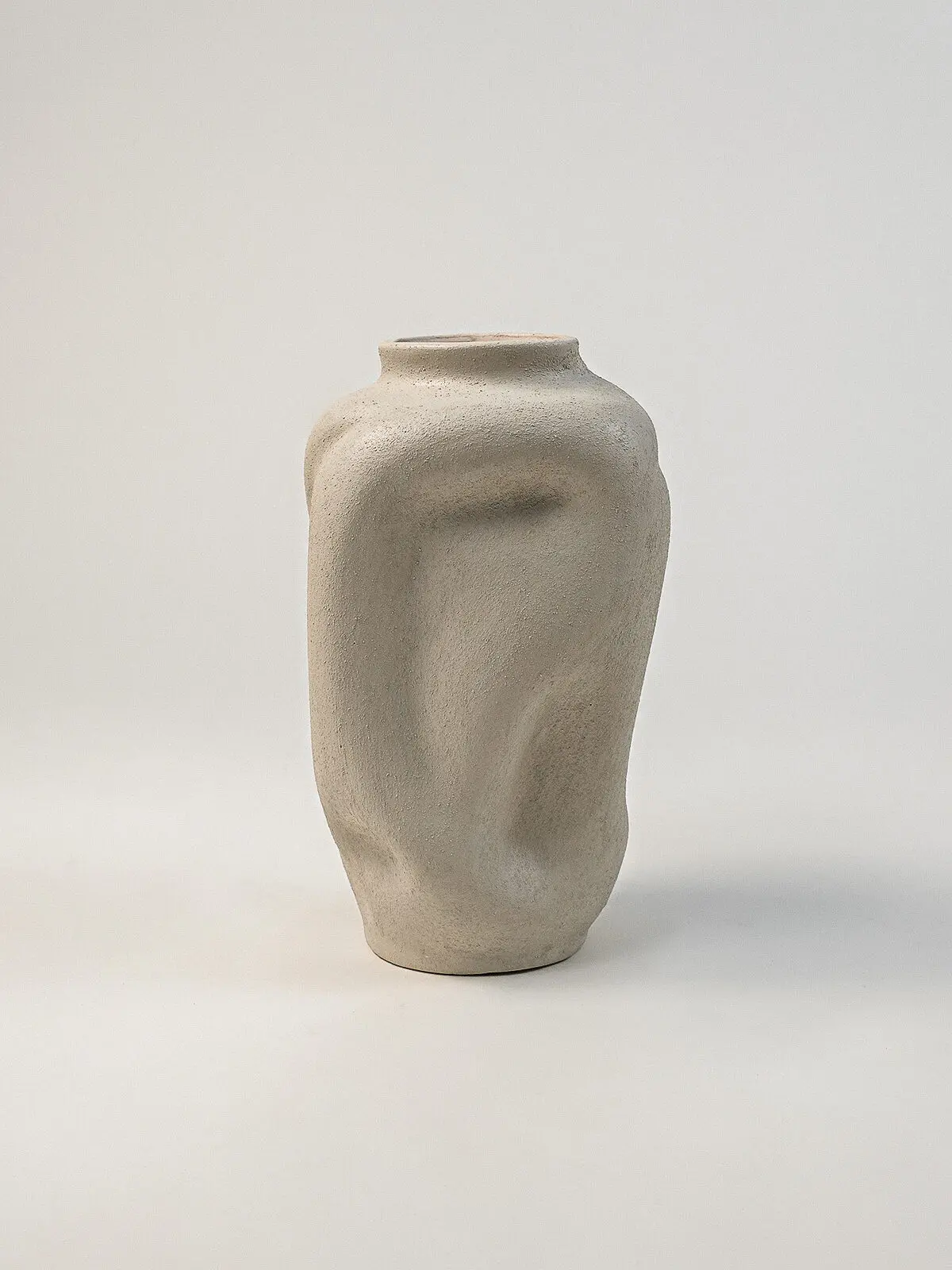 Natt Seramik Dokulu Vazo (13 x 24 cm) Natt Seramik Dokulu Vazo (13 x 24 cm) - Görsel 1