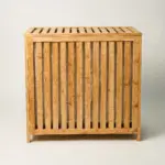 Narel Bambu Çamaşır Sepeti (53 x 59 cm)