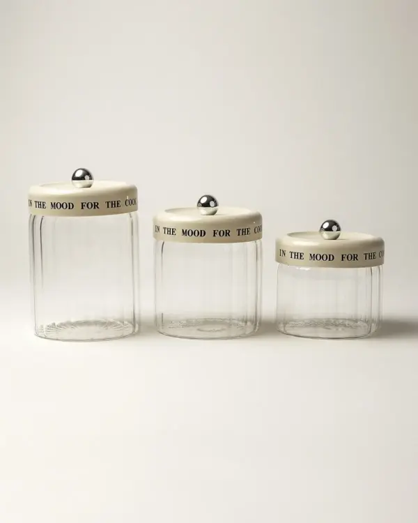 Svala 3’lü Cam Kavanoz