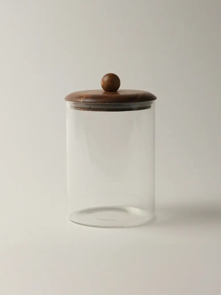 Balf Akasya Kapaklı Cam Kavanoz (1150 ml)