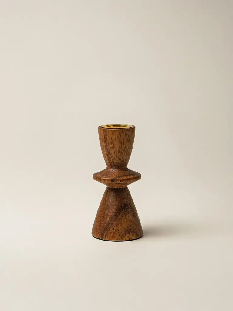 Samt Akasya Şamdan (11 cm)