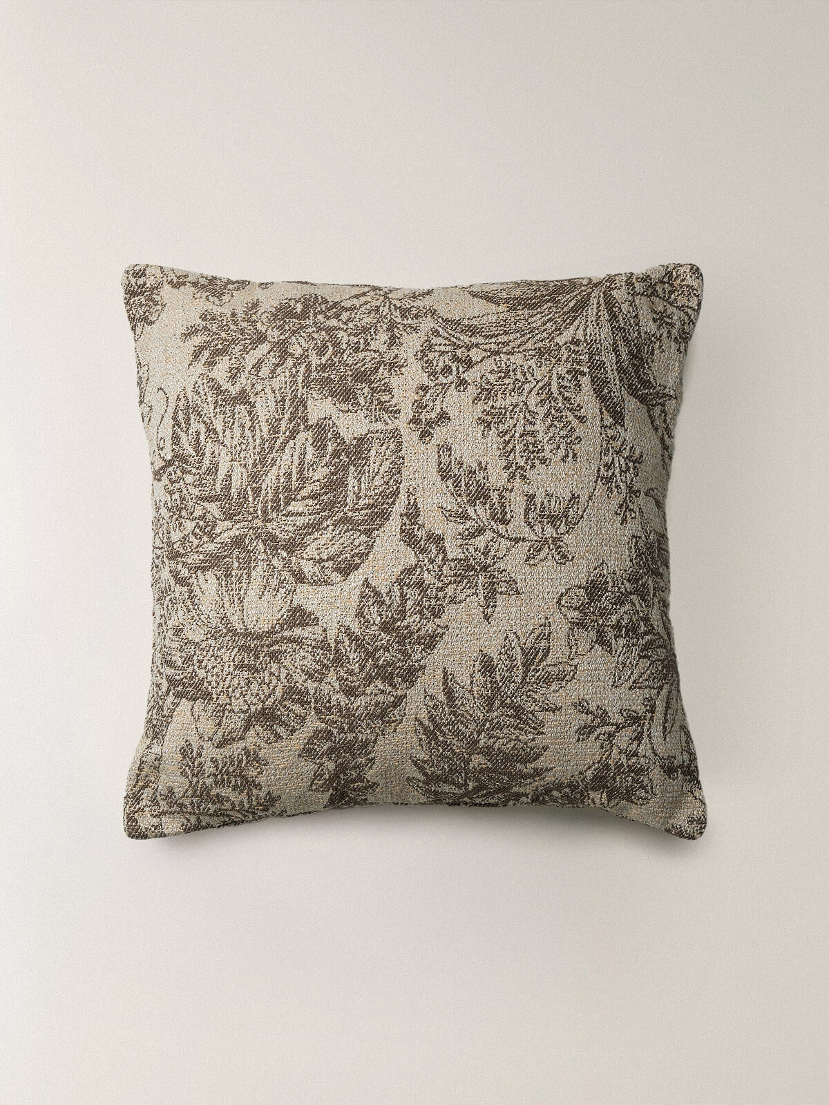 Sera Çiçek Desenli Kırlent Kılıfı (45 x 45 cm) Sera Çiçek Desenli Kırlent Kılıfı (45 x 45 cm) - Görsel 1