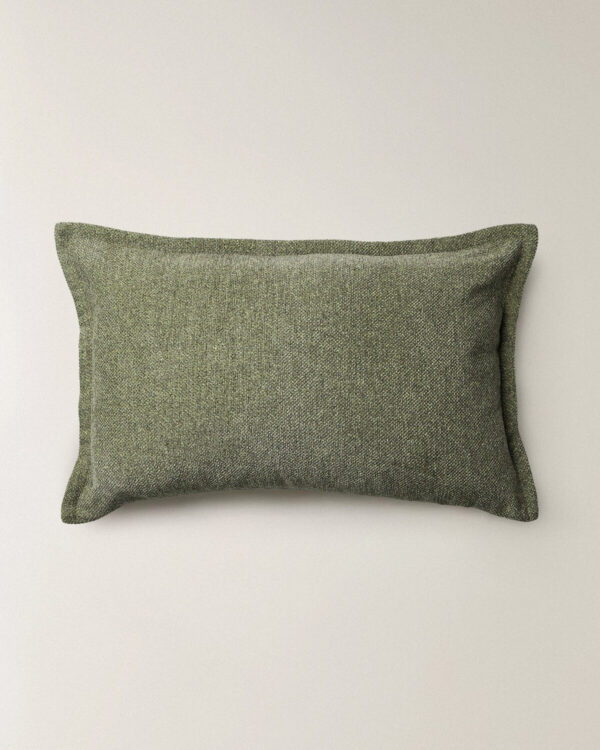 Seren Dikdörtgen Yeşil Kırlent Kılıfı (35 x 55 cm)