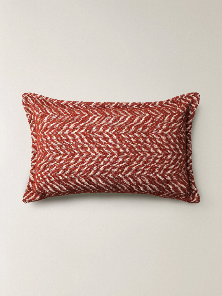 Linenna Dikdörtgen Kiremit Kırlent Kılıfı (35 x 55 cm)