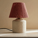 Maison Kiremit Dokulu Abajur Abajur (22 x 34 cm)