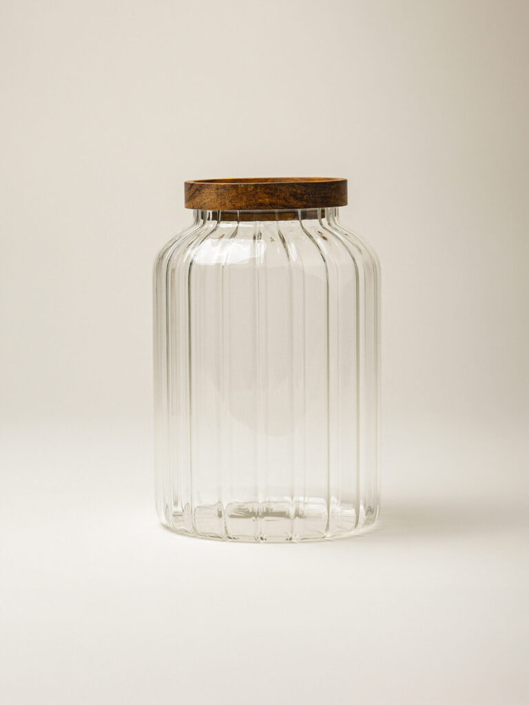 Alen Akasya Kapaklı Cam Kavanoz (1800 ml)