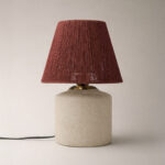 Maison Kiremit Dokulu Abajur Abajur (22 x 34 cm)