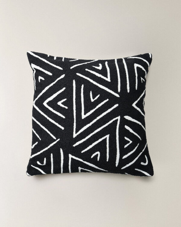 Sorell Siyah Kırlent Kılıfı (45 x 45 cm)