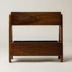 Velvo 2 Katlı Akasya Organizer (25 x 25 cm)