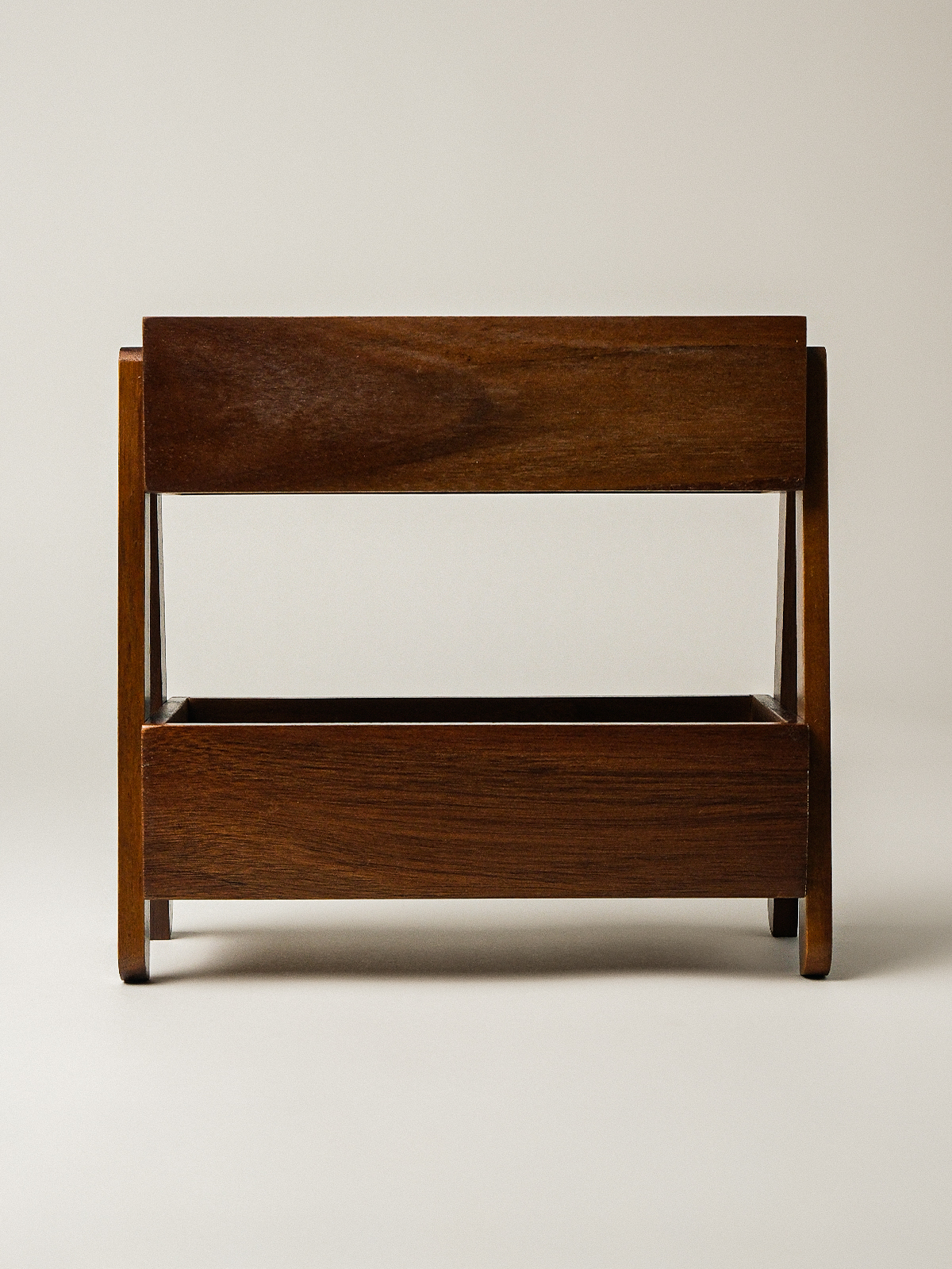 Velvo 2 Katlı Akasya Organizer (25 x 25 cm) Velvo 2 Katlı Akasya Organizer (25 x 25 cm) - Görsel 1