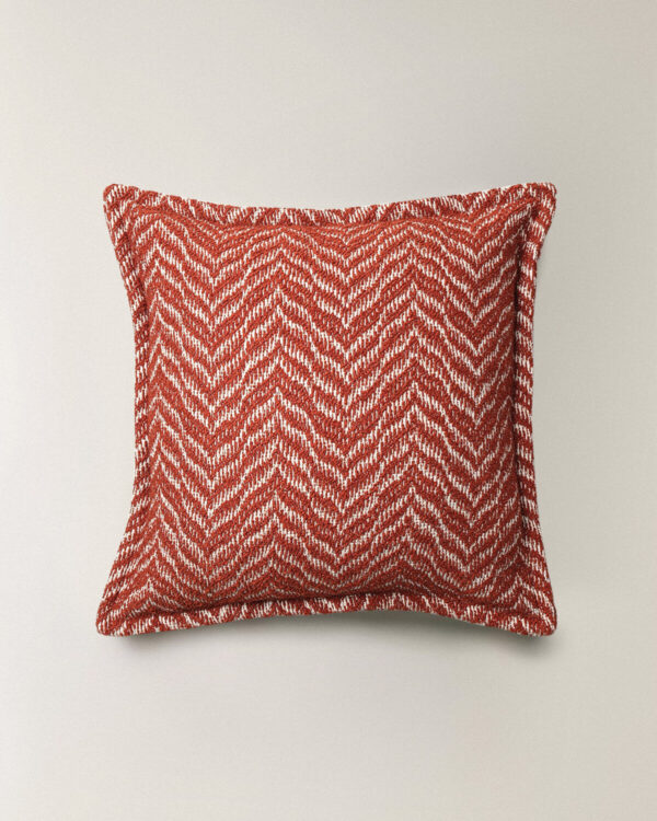 Linenna Kiremit Kırlent Kılıfı (45×45 cm)