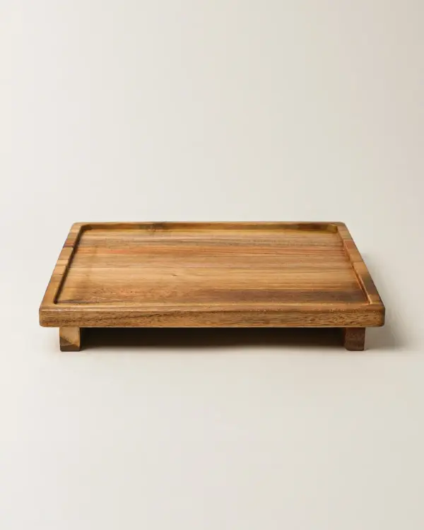 Tiva Kare Akasya Sunumluk (26 x 26 cm)