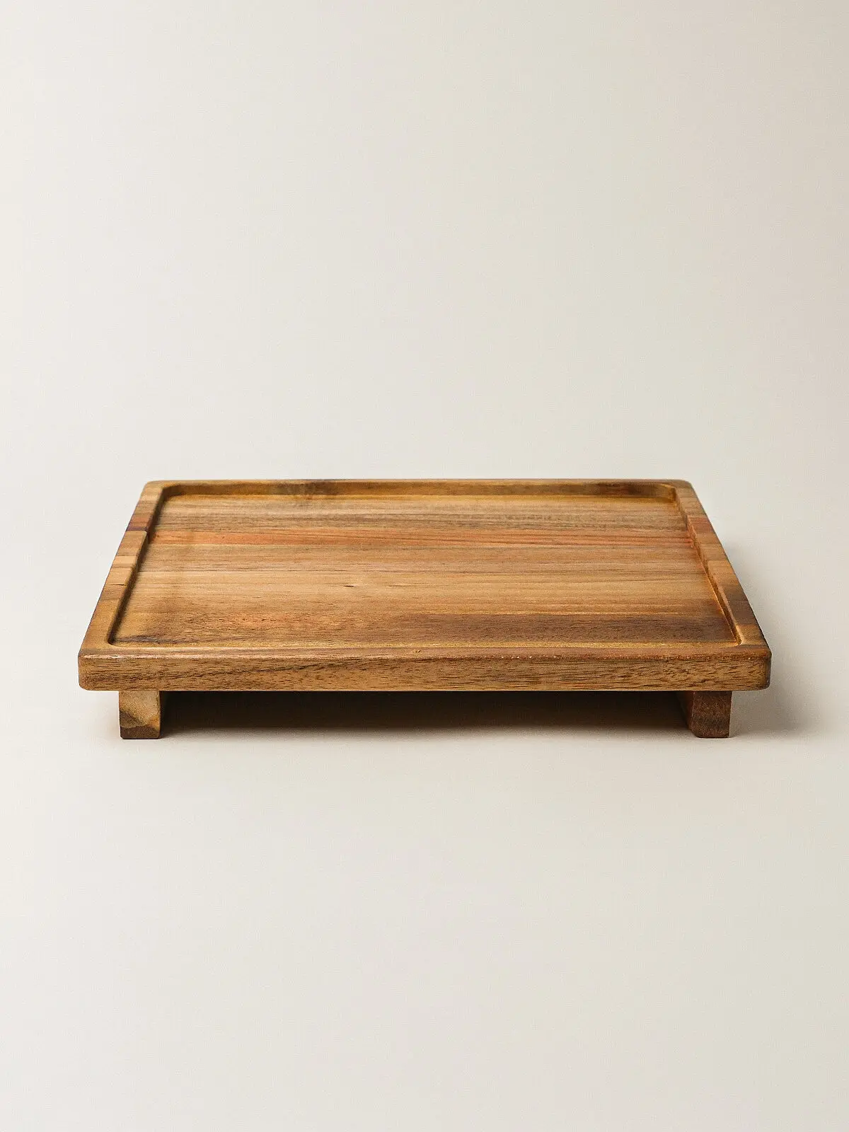 Tiva Kare Akasya Sunumluk (26 x 26 cm) Tiva Kare Akasya Sunumluk (26 x 26 cm) - Görsel 1