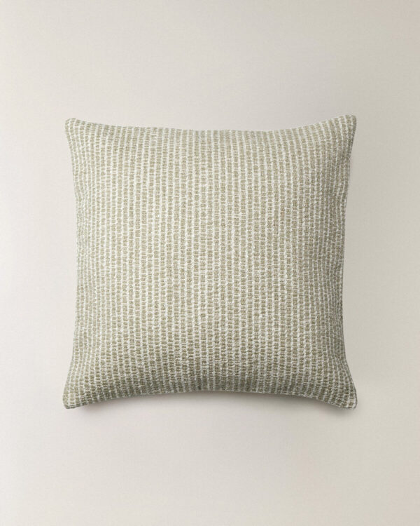 Dune Doğal Lif Karışımlı Açık Yeşil Kırlent Kılıfı (45 x 45 cm)