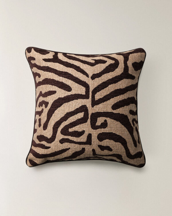 Velm Kahverengi Kırlent Kılıfı (45 x 45 cm)