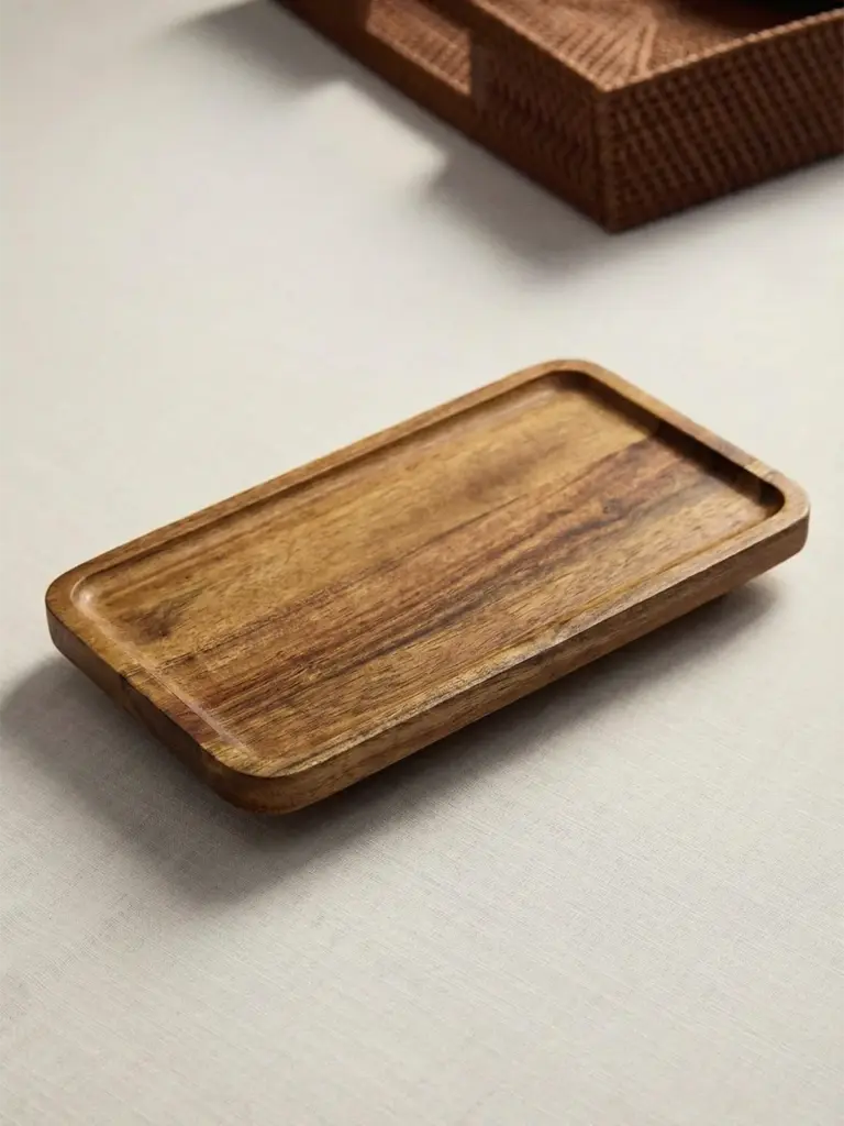 Rino Dikdörtgen Akasya Sunumluk (25 x 14 cm)