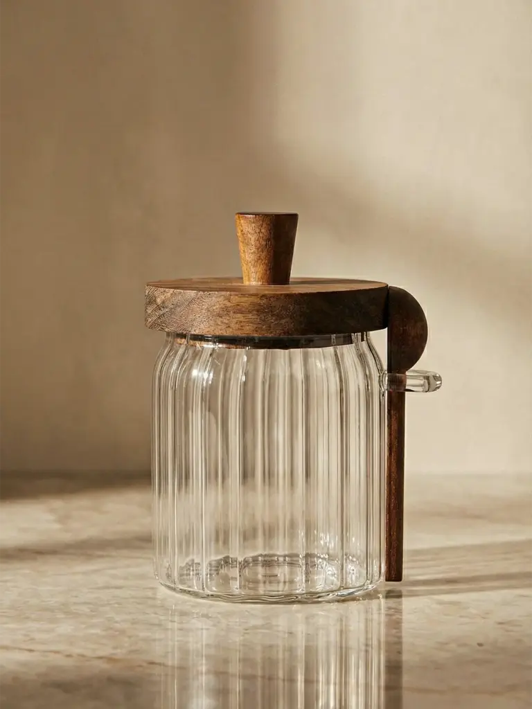 Avin Akasya Kaşıklı Kavanoz (450 ml)