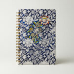 Flora Spiralli Planlı Defter (16 x 24 cm)