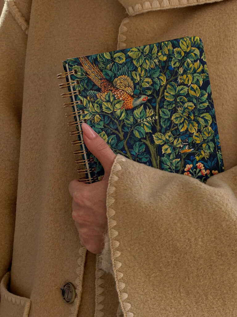 Bloma Spiralli Planlı Defter (16 x 24 cm)