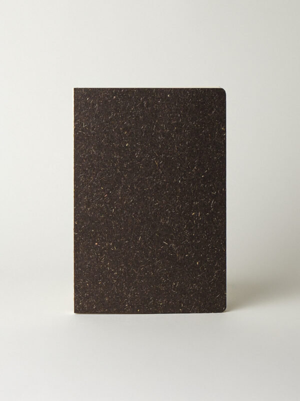 Orga İsviçre Ciltli Siyah Defter (17 x 24 cm)