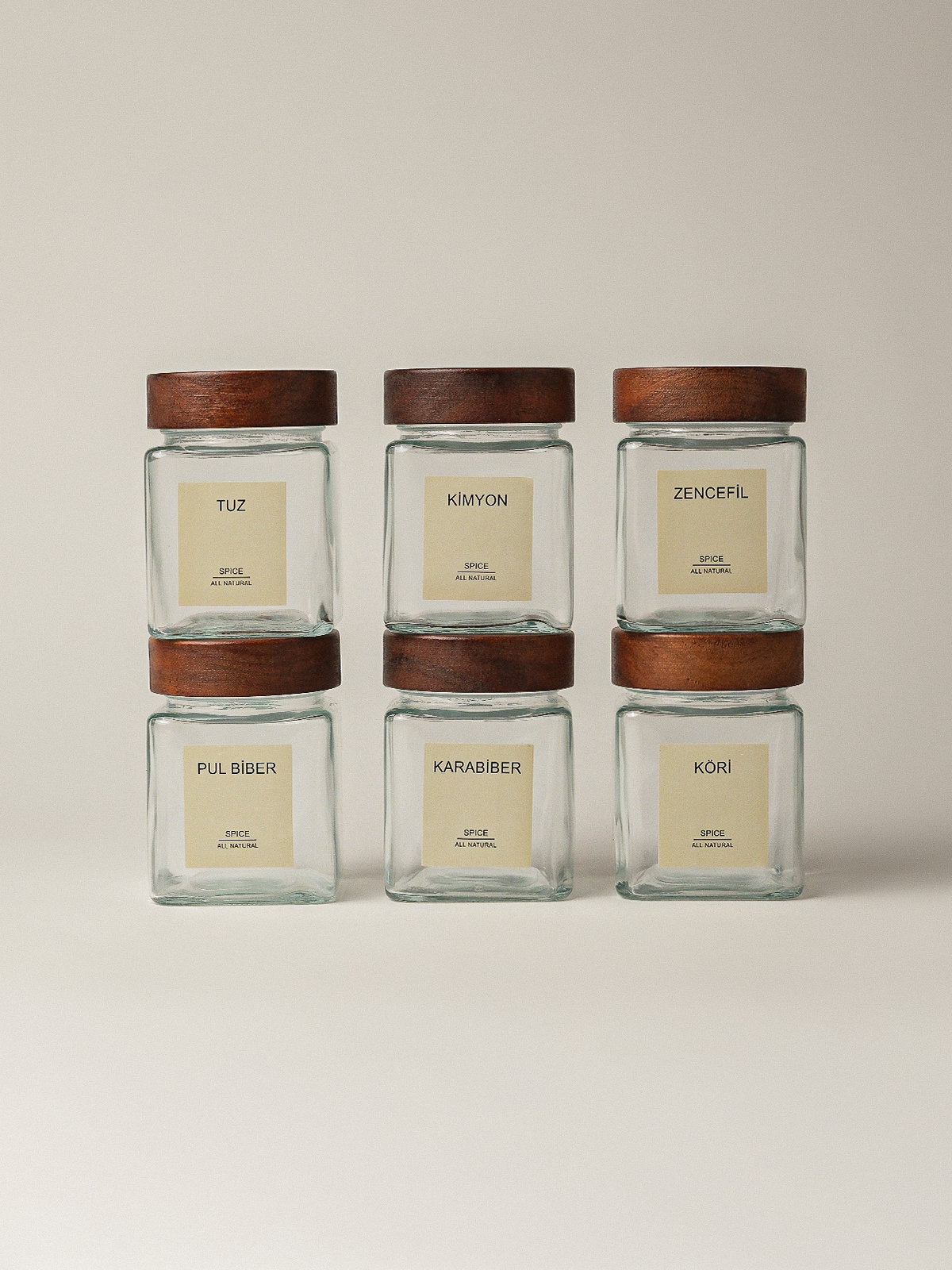 Solin 6’lı Baharatlık Seti (300 ml) Solin 6'lı Baharatlık Seti (300 ml) - Görsel 1