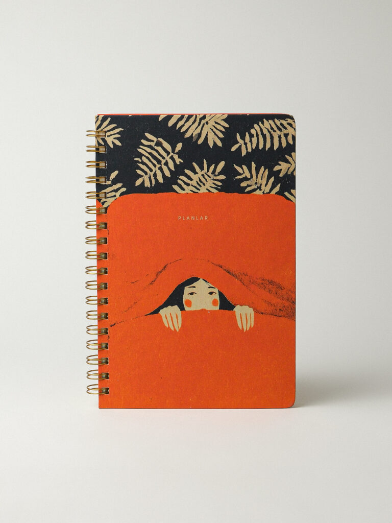 Lery Spiralli Planlı Defter (16 x 24 cm)