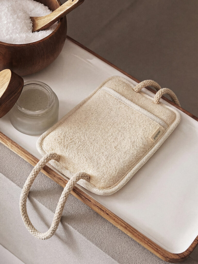 Arla Doğal Kabak Lifli El Geçmeli Vücut Kesesi