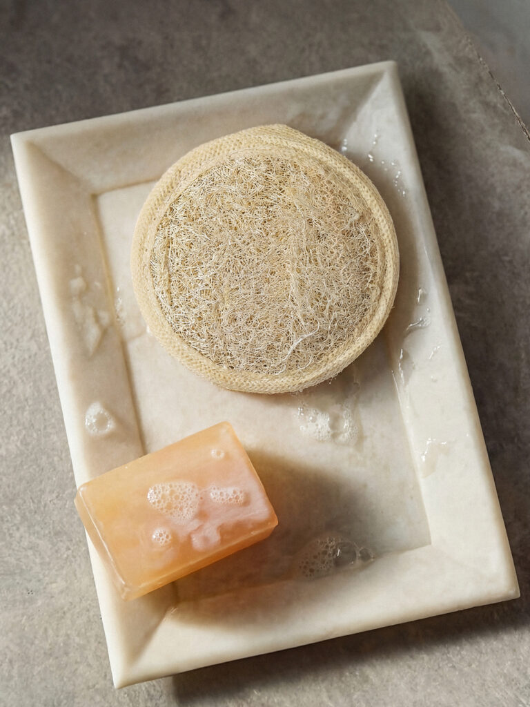 Orin 3’lü Doğal Kabak Lifli Lastikli Yüz Peeling Diski