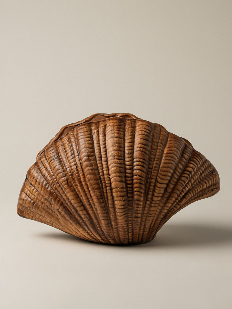 Venn Kahverengi Vazo (19 x 30 cm)