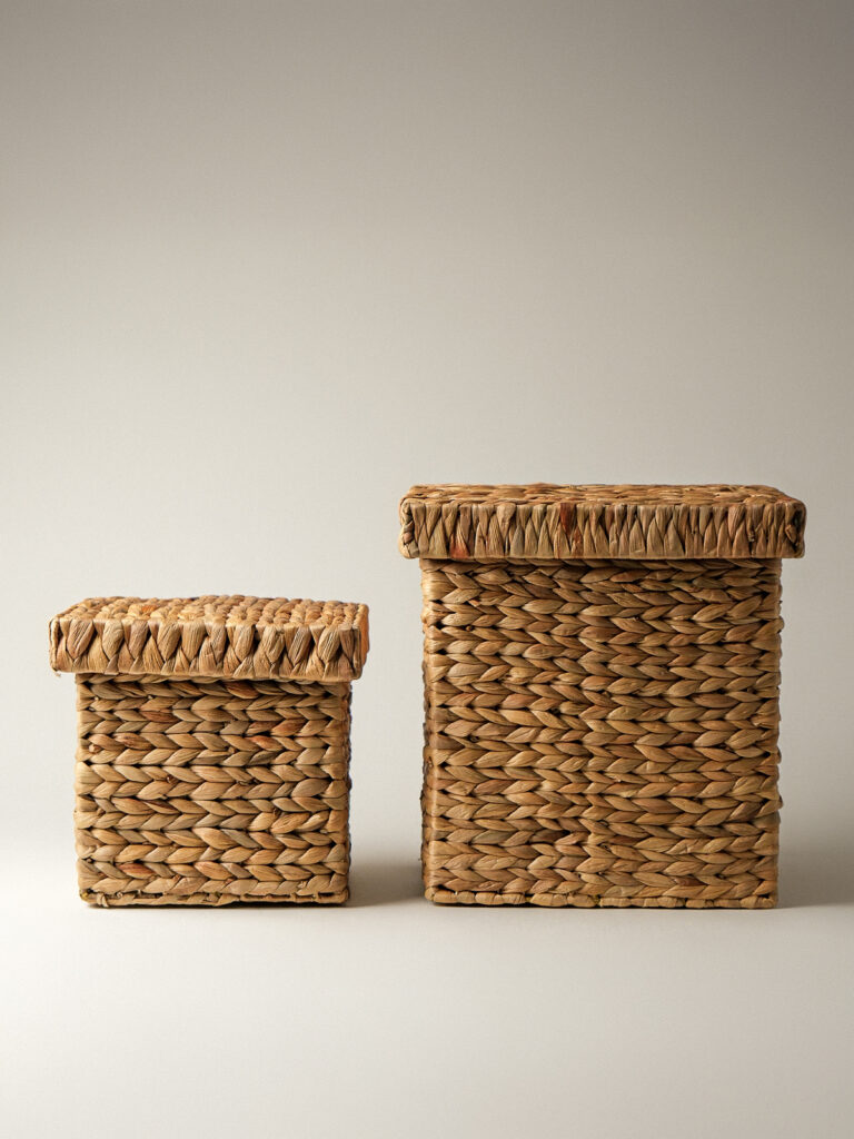 Tufted Su Sümbülü İkili Saklama Sepeti