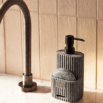 Osto Gri Polyresin Sıvı Sabunluk