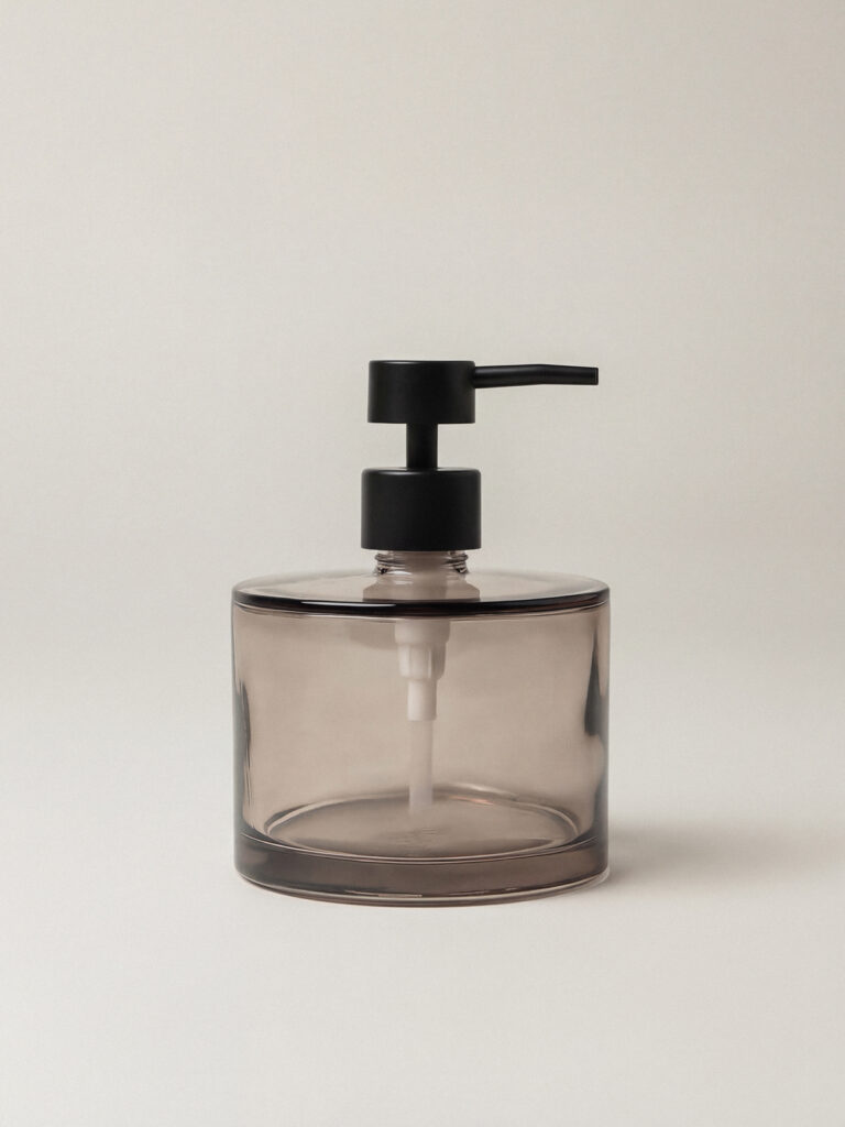 Pietra Füme Cam Sıvı Sabunluk (10 x 14 cm)