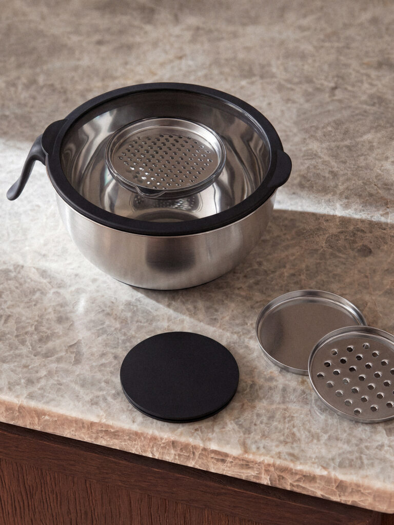 Ivory Paslanmaz Çelik Saklama ve Karıştırma Kabı