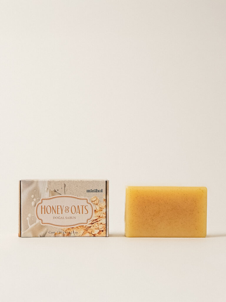 Bal & Yulaf Doğal Sabun (120 gr)