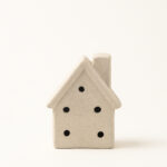 Haus Seramik Dokulu Obje (7 x 11 cm)