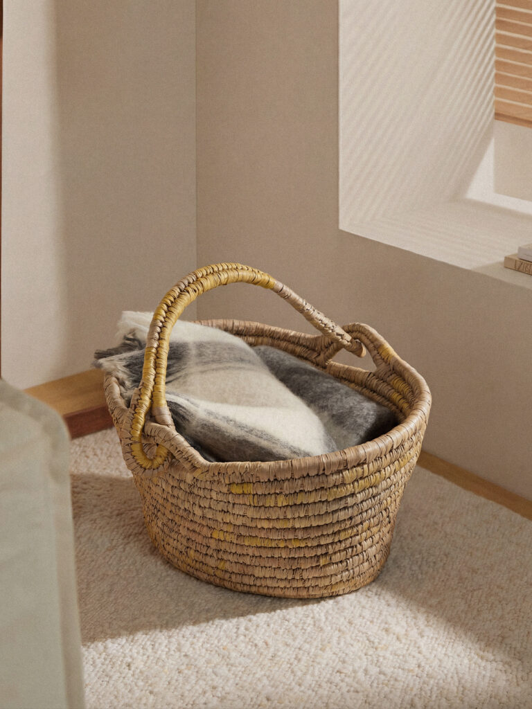 Lena Hasır Sepet (40 x 26 cm)