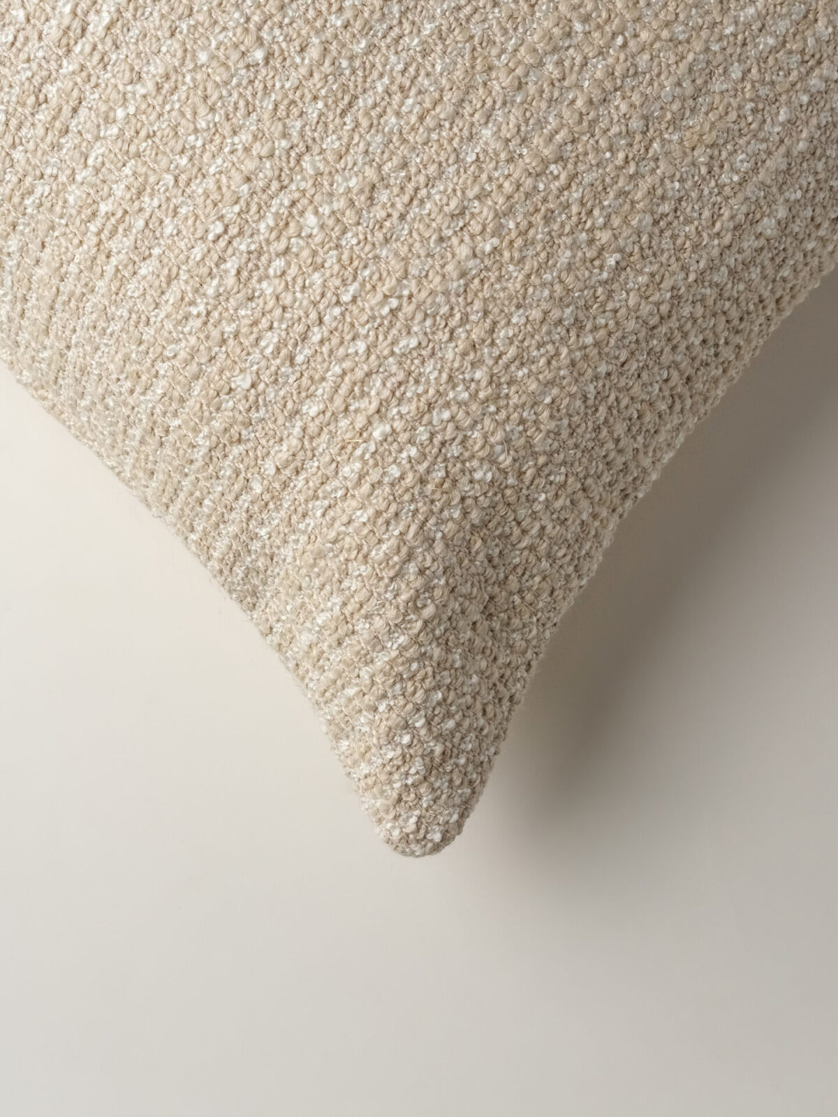 Dune Dikdörtgen Doğal Lif Karışımlı Krem Kırlent Kılıfı (35 x 55 cm) - Görsel 4