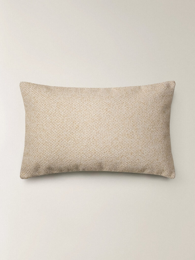 Lune Dikdörtgen Krem Kırlent Kılıfı (35 x 55 cm)