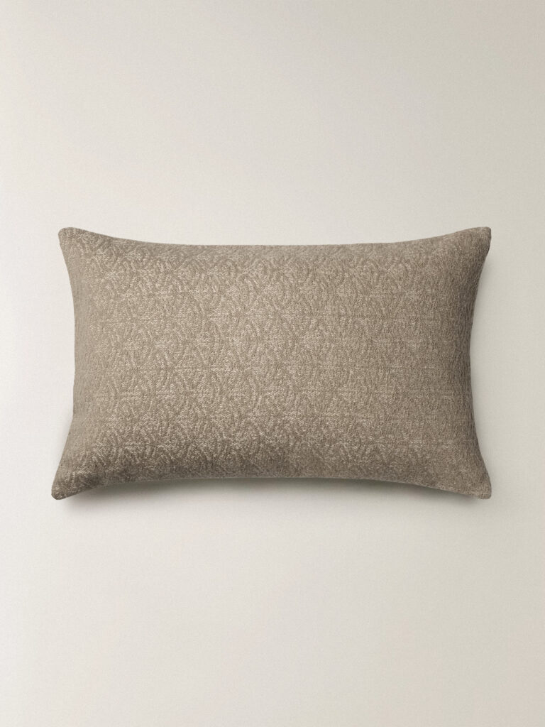 Vena Dikdörtgen Açık Kahve Kırlent Kılıfı (35 x 55 cm)